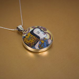 GemsArt Pendant : The Expectation, Famous Arts Collection 30 mm.