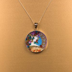 GemsArt Pendant : Ivy, Famous Arts Collection 25 mm.