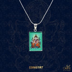 GemsArt Pendant : Ganesha S306G1RT, Ideology Collection