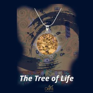 GemsArt Pendant : The Tree of Life, Famous Arts Collection 25 mm.