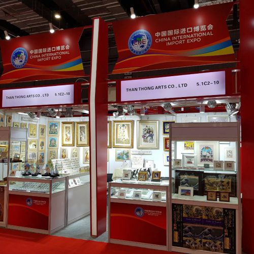 Than Thong Arts at China International Import Expo 2019